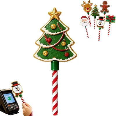 Christmas Payment Wand Credit Card Magic Wand 3D Printed Tree Holder Contactless Payment Best Deal