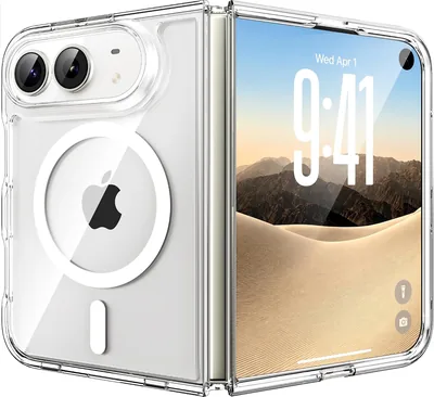 Temdan Magnetic iPhone Duo Case, Clear