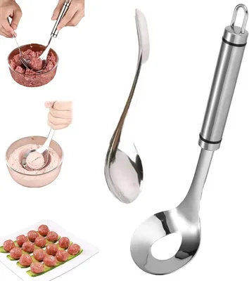 2027 Meatball Spoon Maker Stainless Steel - Best Deal