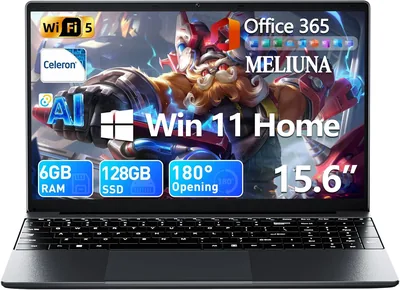 MELIUNA 15.6" AI Laptop - Win 11 Deal