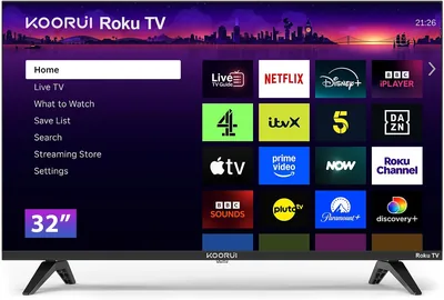KOORUI Roku 32 Inch Smart TV