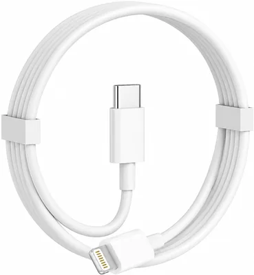 USB-C to Lightning Cable for iPhone, White
