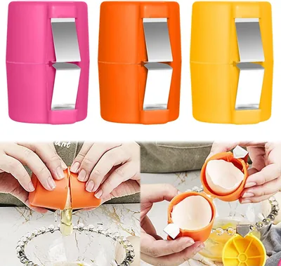 Egg Shell Opener & Separator - Easy Egg Peeling Tool