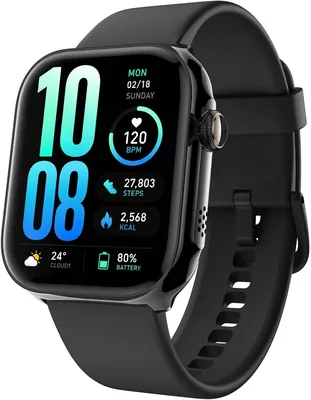 Motivaris Smart Watch - 1.83" AMOLED Fitness Tracker