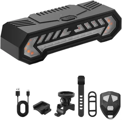 Ground Projection Bike Light Wireless Remote