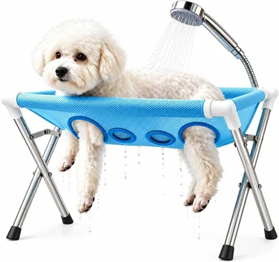 LOOCAO Pet Shower Holder Hammock