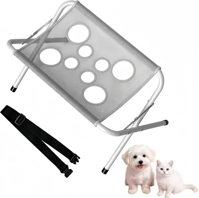 ペット用シャンプースタンド 犬・猫用 トリミングスタンド バスタブ ハンモック メッシュ 洗浄用品 折りたたみ式