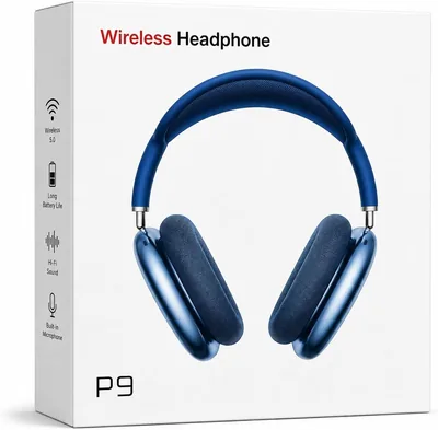 P9 Wireless Headphones - Bluetooth 5.0 Over-Ear