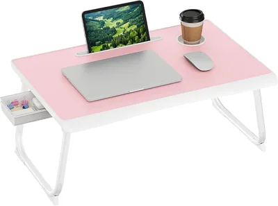 SONGMICS Foldable Lap Desk - 23.6" Laptop Table