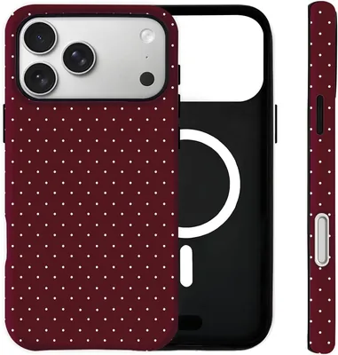 iPhone 18 Pro Max Polka Dot Magnetic Case