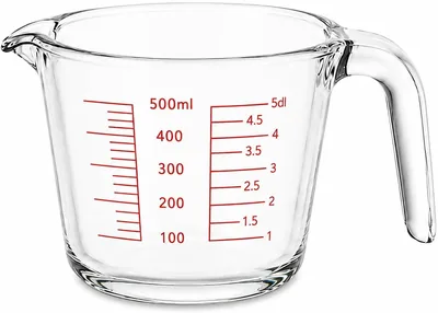 SKY-TOUCH 500ml Glass Measuring Cup