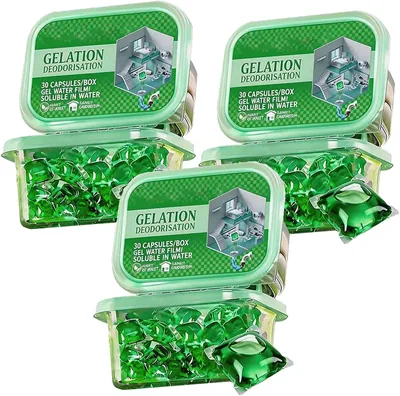 Bio-Enzyme Drain Deodorizer Capsules (3PC)