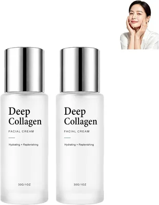Collagen Face Cream - Anti Aging Moisturizer (2PC)