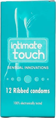 Intimate Touch Ribbed Condoms 3-Pack