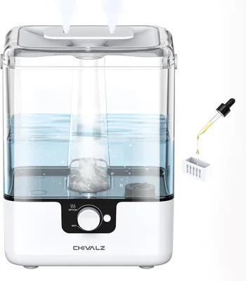 CHIVALZ 6L Cool Mist Humidifier - White