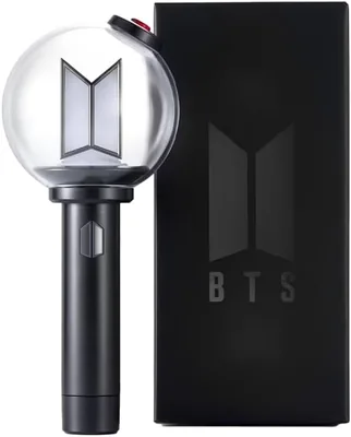 Lámpara de luz oficial BTS VER.4 para ventilador con correa y tarjetas fotográficas adicionales