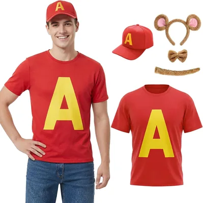 GEMAKA Chipmunks Costume Outfit - Halloween Cosplay Set