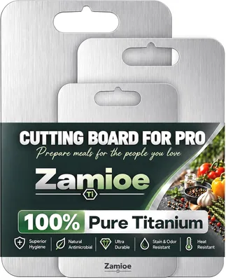 Titanium Cutting Board Set of 3