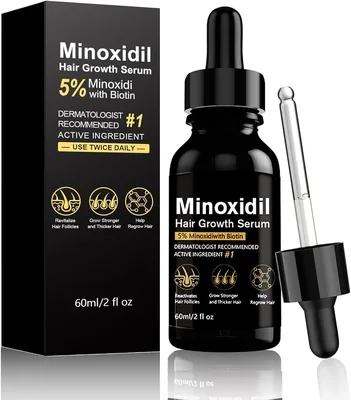 5% Minoxidil Hair Serum - Men & Women Growth