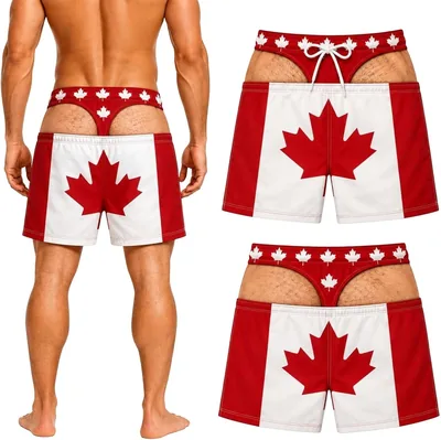 Funny Patriotic Swim Trunks Best Deal