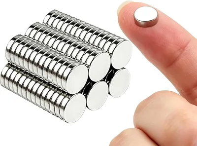 40 x 8x2mm Round Magnets - Refrigerator Accessories