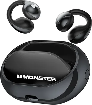 Monster Wireless Earbuds Bluetooth 5.4 Clip-On