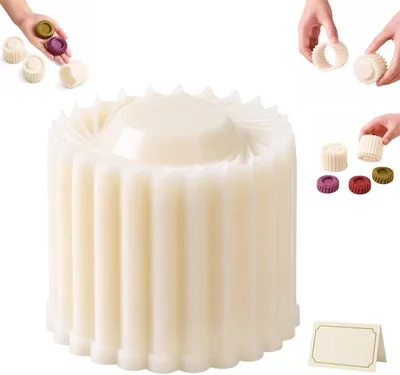 Double-Ended Pastry Mold - 2 Patterns