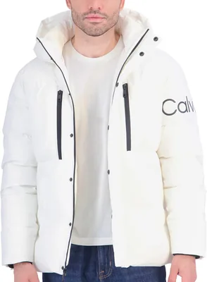 Men's Hooded Water-resistant Puffer Jacket