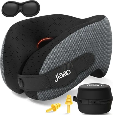 Memory Foam Travel Pillow - 360° Neck Support