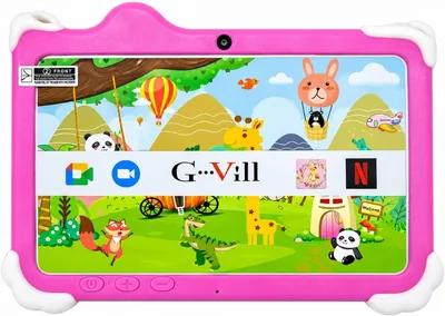 G-Vill G15 Kids Tablet 7 Inch Android 14 6GB+128GB Pink