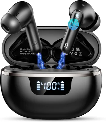 Deep Black Noise Cancelling Headphones