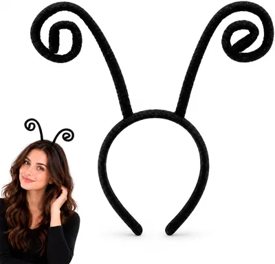 Luzcauwy Butterfly & Ladybug Antenna Headband Costume
