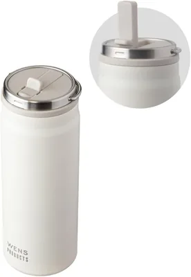 アトラス AWSR-500VAN 冷水ボトル 500ml ストロー付き ハンドル ステンレス