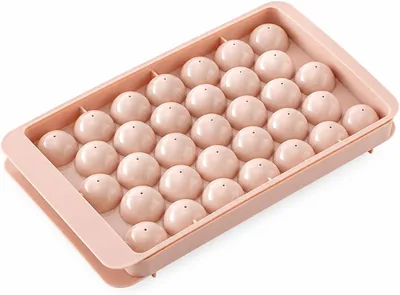 33 Sphere Ice Cube Tray with Lid - Round Ice Ball Maker