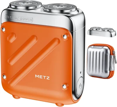 METZ メッツ 1938年製電気シェーバー 交換用ブレード付 ドイツ製 | 回転式電気シェーバー