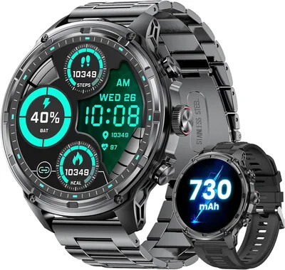 HIRREO Men's Smartwatch - 1.85" HD Display