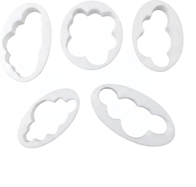 5 Pcs Cloud Cookie Cutter Set