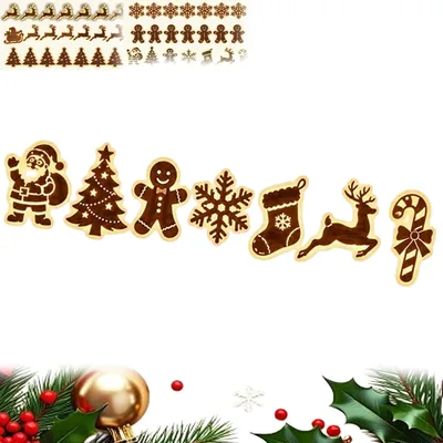 LED Reindeer Wall Decor - 3D Light-Up Wooden Reindeer
