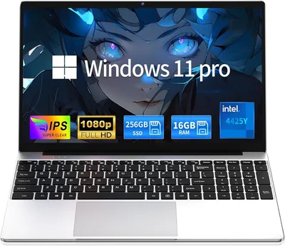 Lenovo IdeaPad 15 - 15.6" FHD IPS, 16GB RAM, 256GB SSD, Win 11 Pro