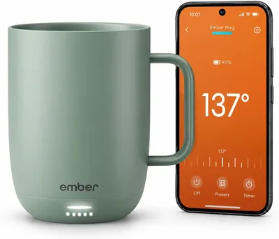 Ember Mug 3 Smart Heated Coffee Mug - Sage Green