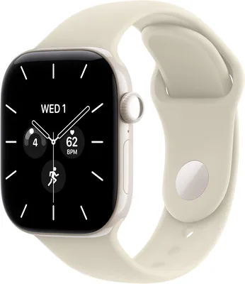 Apple Watch Series 12 GPS + Cellular 42mm Pearl White