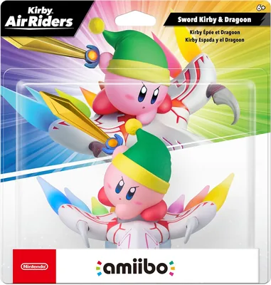 amiibo™ Sword Kirby & Dragoon - Kirby Air Riders