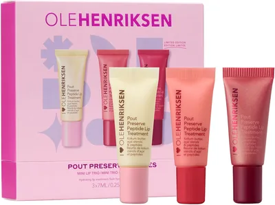 Pout Preserve Mini Hydrating Peptide Lip Trio