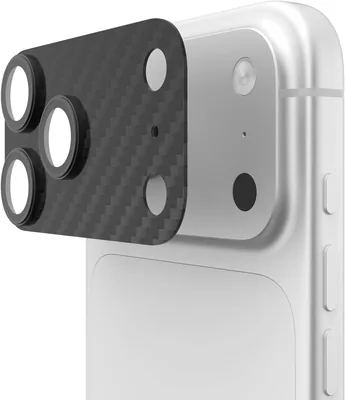 UAG iPhone 18 Pro Max Camera Shield | Carbon Fiber/Black