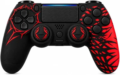 غطاء سيليكون لجهاز Daraa Case متوافق مع PS4 - حماية للمقابض الرقمية العلوية - تصميم جمالي عالي الحماية