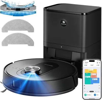 Proscenic Robot Vacuum - Self Emptying with Mop