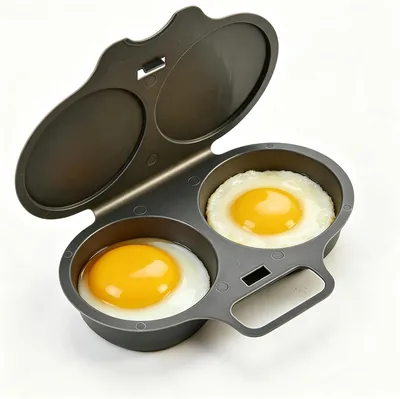 Microwave Egg Poacher 2 Cavity Silicone Cups
