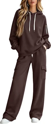 Shiketong Hoodies & Travel Pants Set - Fall Outfits