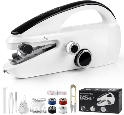 Dual Speed Handheld Sewing Machine - Portable Mini for Beginners