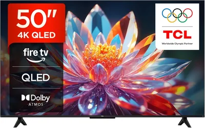 TCL 50" QLED 4K Smart Fire TV